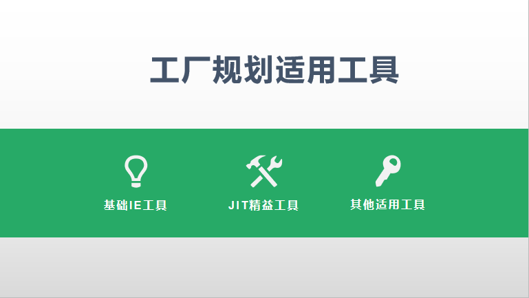 工厂规划适用工具有哪些？